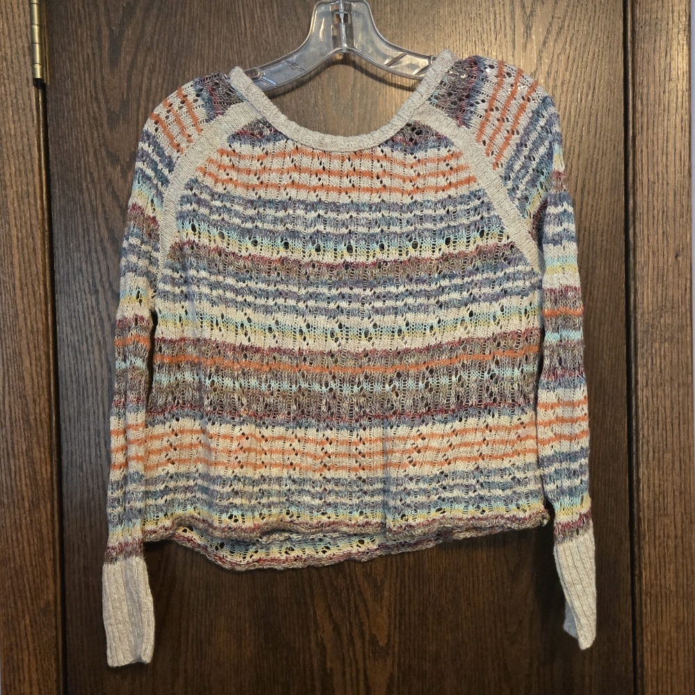 Free People Lost In The Forest Cropped Sweater - Picture 4 of 6